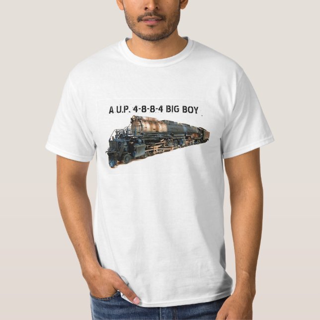 A Big Boy Steam Locomotive T-Shirt (Front)