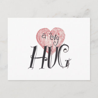 A Big Hug Postcard