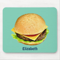 A Big Juicy Cheeseburger Photo Personalised