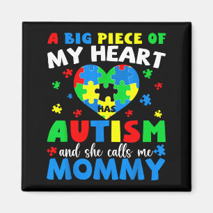 A big piece of heart has autism and calls mummy magnet