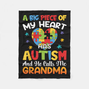 A Big Piece Of My Heart Has Autism And He Calls Me Fleece Blanket