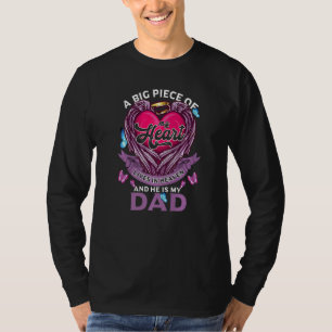 A Big Piece Of My Heart Lives In Heaven He Is My D T-Shirt