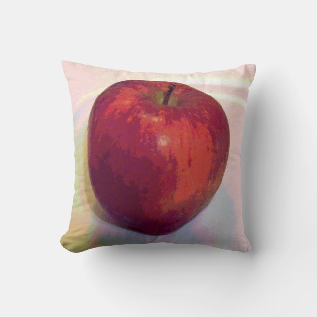 A Big Red Apple Cushion (Front)