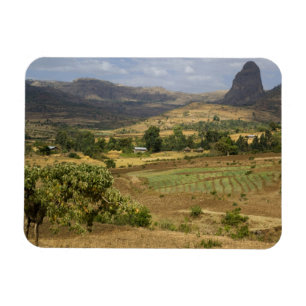 A big scenic view of a big rock mountain magnet