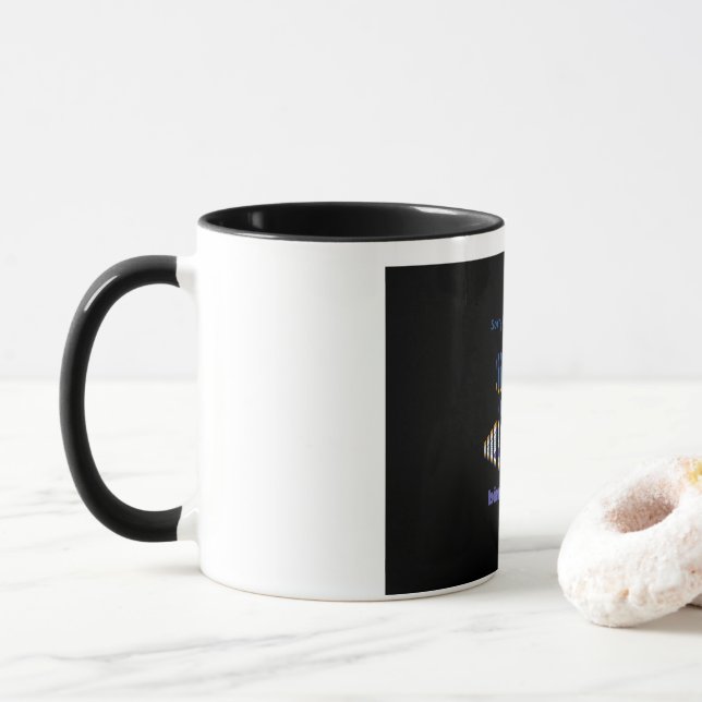 A Binary code Mug (With Donut)