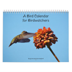 A Bird Calendar for Birdwatchers