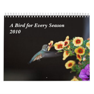 A Bird for Every Season Calendar