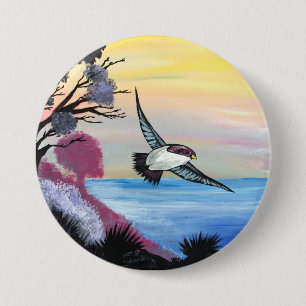A Birds View 7.5 Cm Round Badge