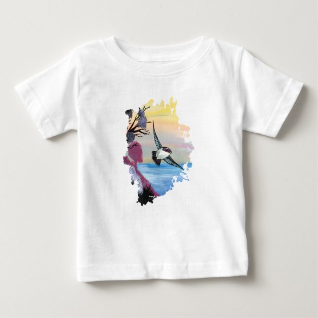 A Birds View Baby T-Shirt (Front)