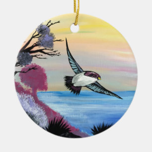 A Birds View Ceramic Tree Decoration