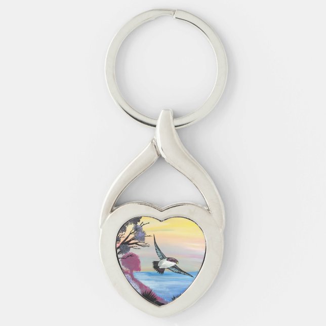 A Birds View Key Ring (Front)