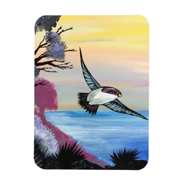A Birds View Magnet (Vertical)