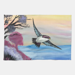 A Birds View Tea Towel