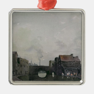 A Birmingham Canal Metal Tree Decoration