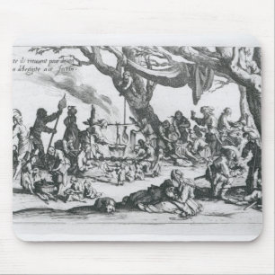 A Birth in a Gypsy Camp Mouse Pad