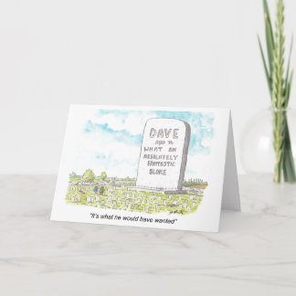 A Birthday Card for Dave