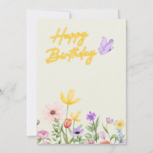 A birthday greeting card to warm the heart of a lo