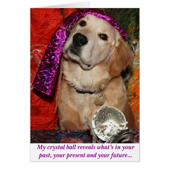 A Birthday Prediction Card