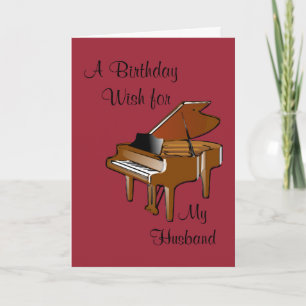 A Birthday wish for My Husband Card