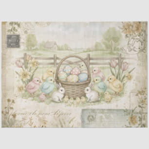 A Bit of a Vintage Easter Series Design #12 Tissue Paper