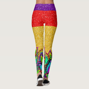 A Bit of Bling Pop Fashion Leggings