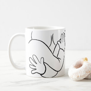 A Bit of Empathy Classic white coffee mug