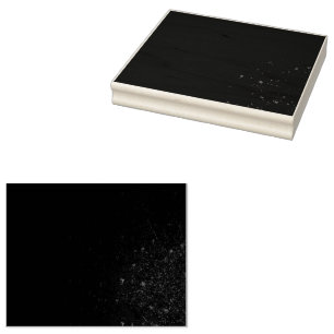 a black and red background with a red light rubber stamp