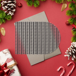 a black and white background with a lot of dots acrylic invitations