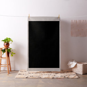 a black and white photo of a clock tower fabric