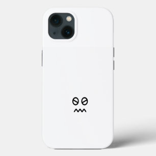 a black and white photo of a clock tower iPhone 13 case