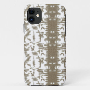 a black and white photo of a pattern iPhone 11 case