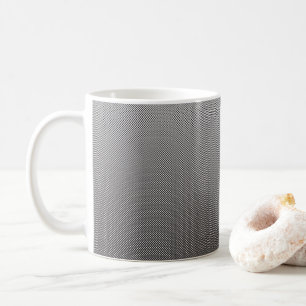 a black and white photo of a wall_ coffee mug