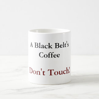 A Black Belt's Coffee Mug