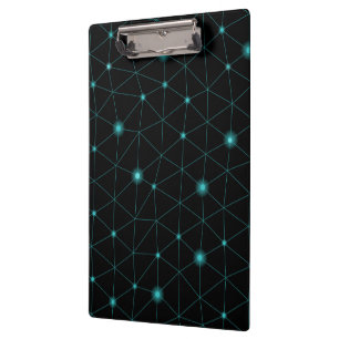 A black clipboard featuring a sleek design