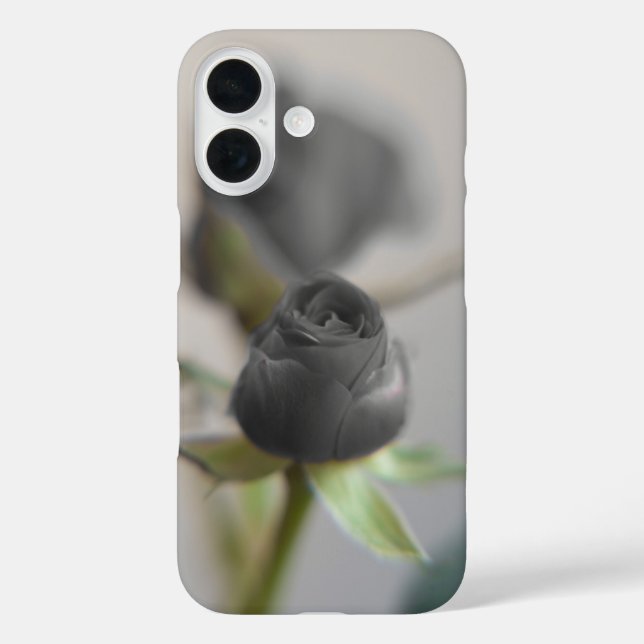 A black rose for your sweetheart Case-Mate iPhone case (Back)