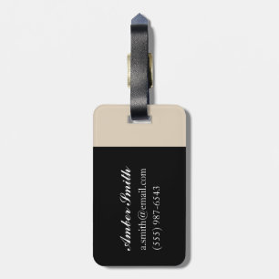 A Black Watch Red hackle 2004 Luggage Tag