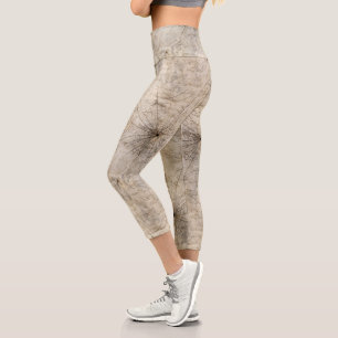 A Black Widow Series Design #16 Capri Leggings