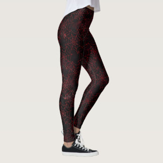 A Black Widow Series Design #5 Leggings