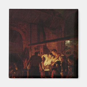 A Blacksmith's Shop, 1771 Magnet