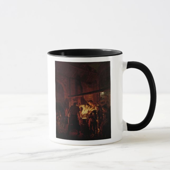 A Blacksmith's Shop, 1771 Mug (Right)