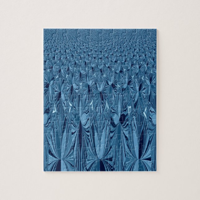 A blend of Blue Jigsaw Puzzle (Vertical)