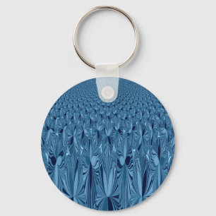 A blend of Blue Key Ring