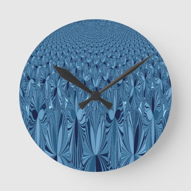 A blend of Blue Round Clock (Front)