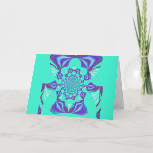 A Blend of Kaleidoscope and Mandala Art! Card