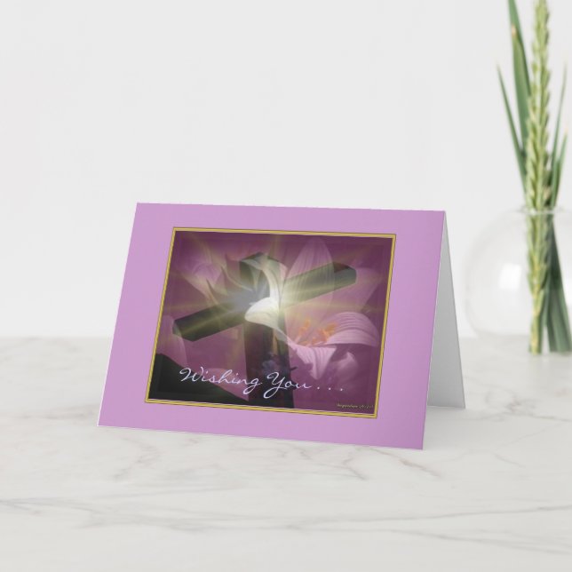 A Blessed Easter Card (Front)