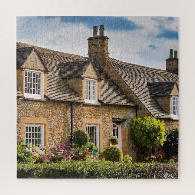 A Blissful Cottages Jigsaw Puzzle (Vertical)