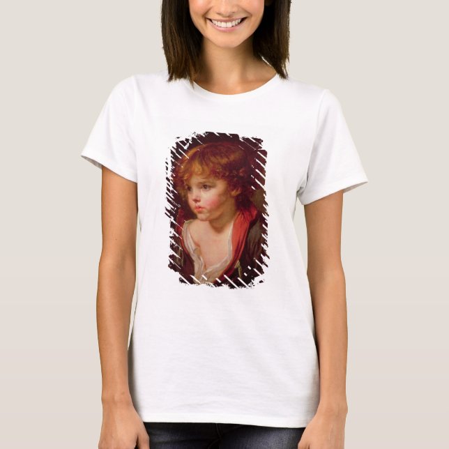 A Blond Haired Boy with an Open Shirt (Front)