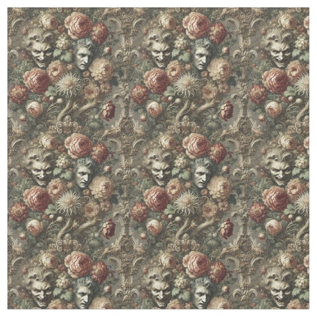 A Bloodvine Production — Gothic Dense Tile Fabric (Close Up)