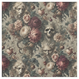 A Bloom to Hold on To – Gothic Classic Tile Fabric