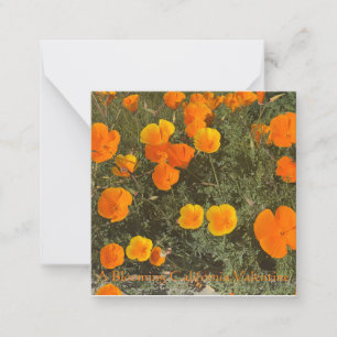 A Blooming California Valentine Card